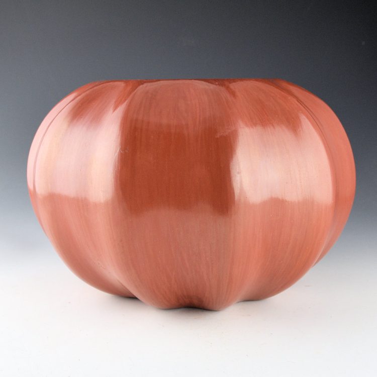 Tosa, Christine - 10" Wide Melon Jar with 12 Ribs - Image 2