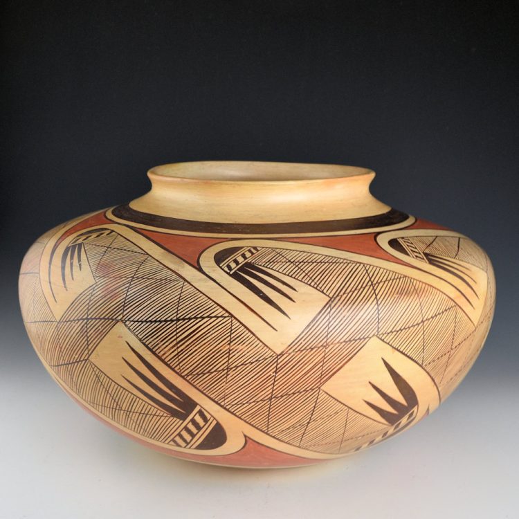 Nampeyo, Fannie - 14" Wide Migration Pattern Jar (1950s)