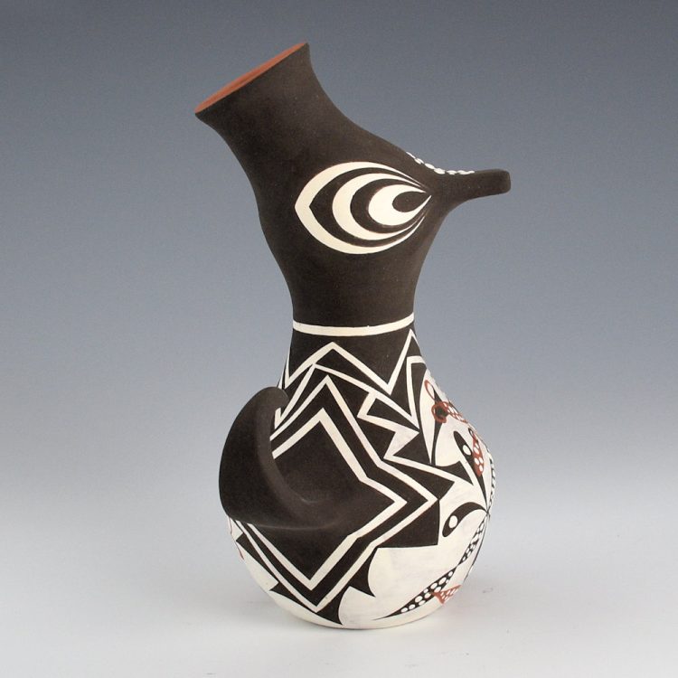 Peynetsa, Jamie & Avelia Anderson - Clay Duck with Dragonflies - Image 3