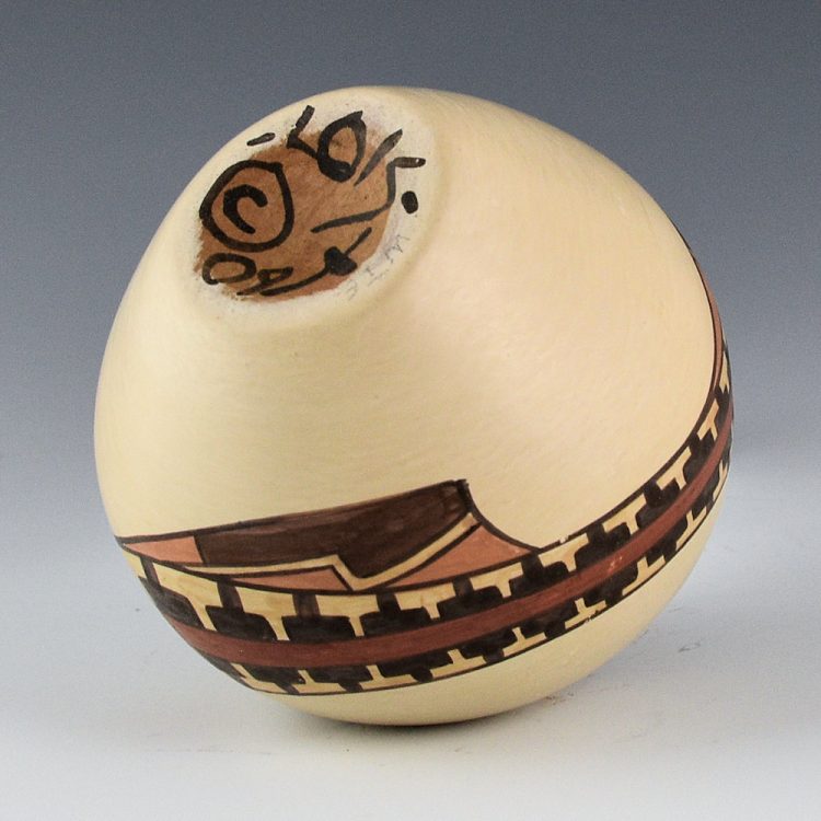 Gutierrez, Lois  - Polychrome Bowl with Two Fish (2004) - Image 5