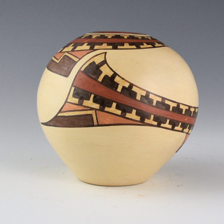 Gutierrez, Lois  - Polychrome Bowl with Two Fish (2004) - Image 3