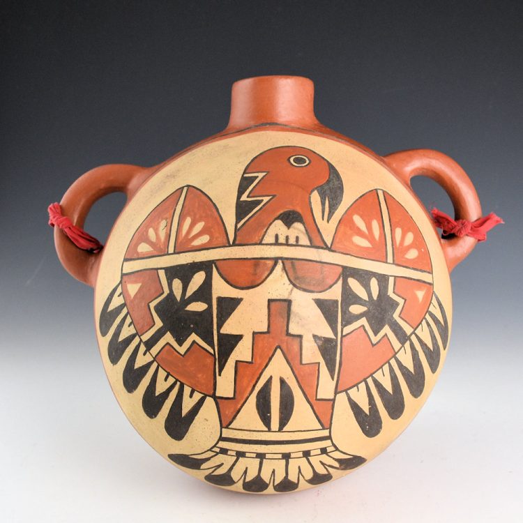 Tosa, Persingula - Large Canteen with Eagle Design (1960s)