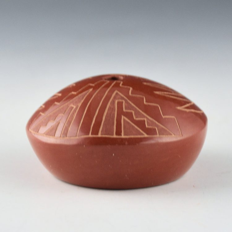 Tafoya, Camilio - Seed Bowl with Deer (1974) - Image 3