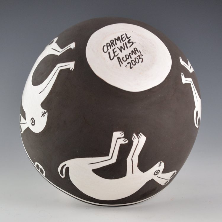 Lewis, Carmel  - Bowl with Four Mimbres Rabbits (2003) - Image 5