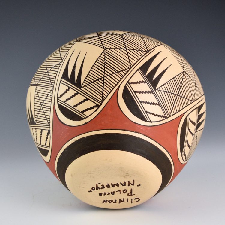 Polacca Nampeyo, Clinton - Water Jar with Migration Pattern (1990s) - Image 4