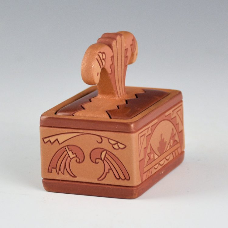 Curran, Dolores - Small Rectangular Box with Eagle Lid - Image 2