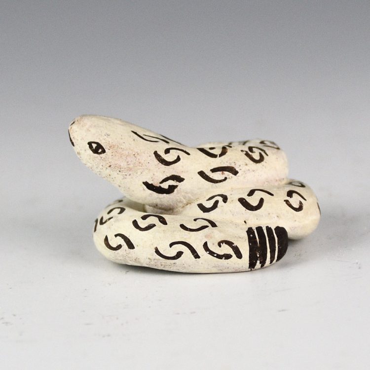 Lewis, Emma - Clay Snake Figure (1970s)