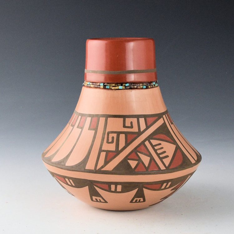 Fender, Erik - Polychrome Jar with Red Polished Neck - Image 2