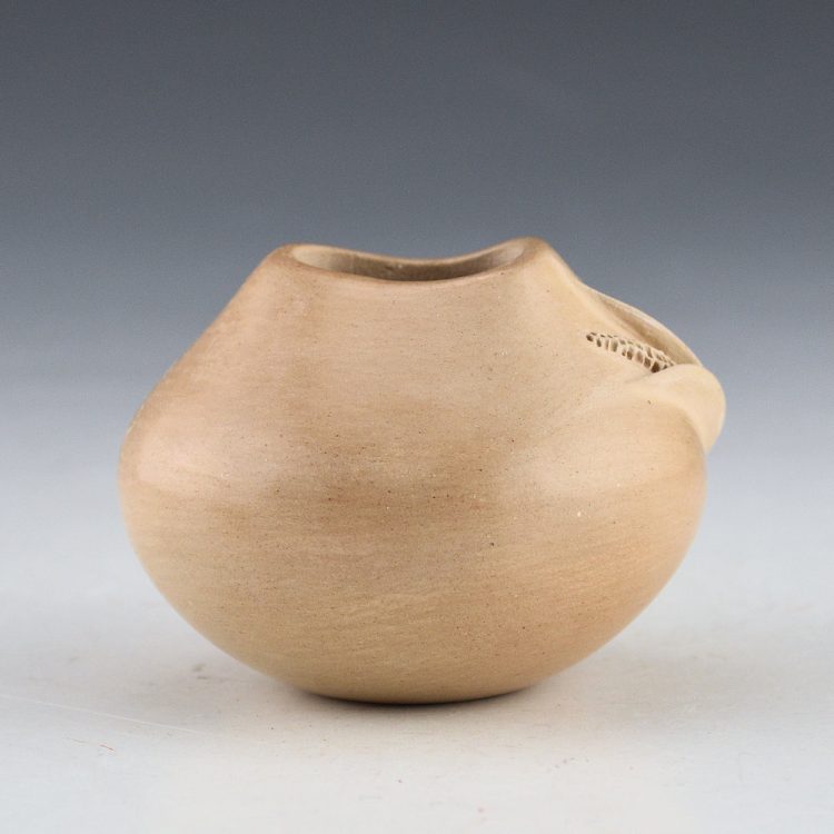 Nampeyo, Iris - Small Jar with Raised Ear of Corn (1990s) - Image 2