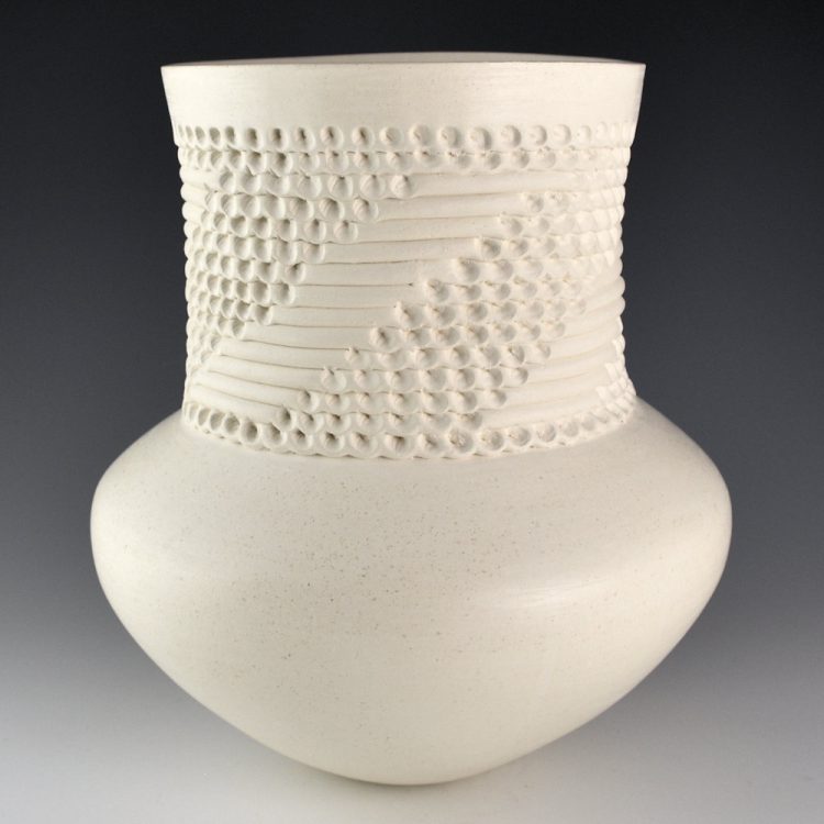 Shutiva-Hista, Jackie - Water Jar with Corrugated Neck