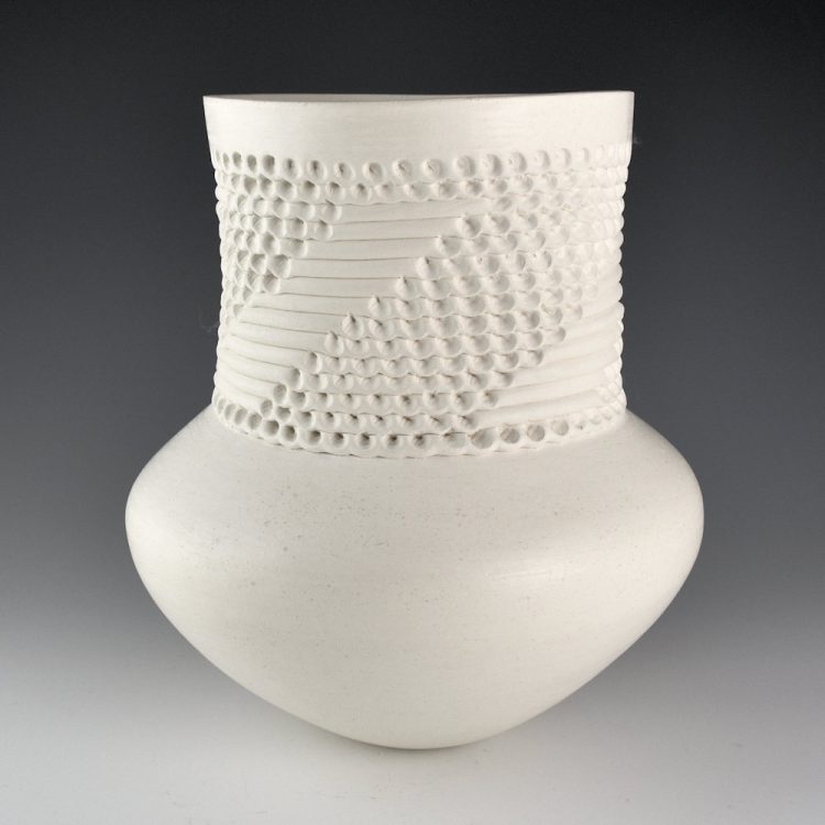 Shutiva-Hista, Jackie - Water Jar with Corrugated Neck - Image 2