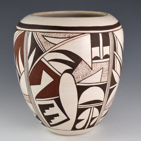 Alternative view of Navasie, Joy "Frogwoman" - Cannister with Hopi Birds (1980s)