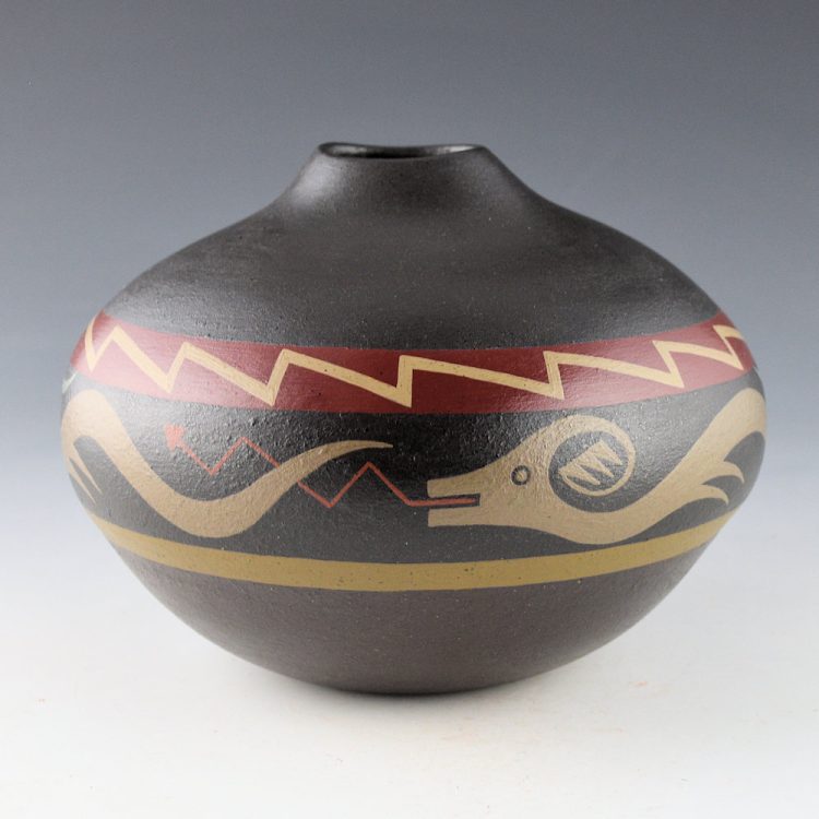 Namingha, Les - "Pueblo Series" Water Serpent and Lightning Jar (2018)