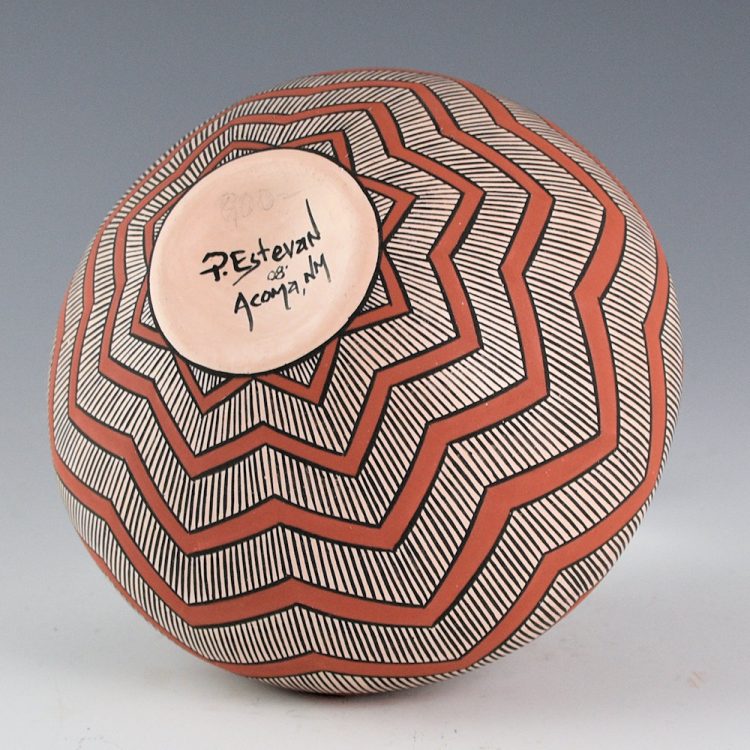 Estevan, Paula - Bowl with "Op-Art" Star Design (2008) - Image 5