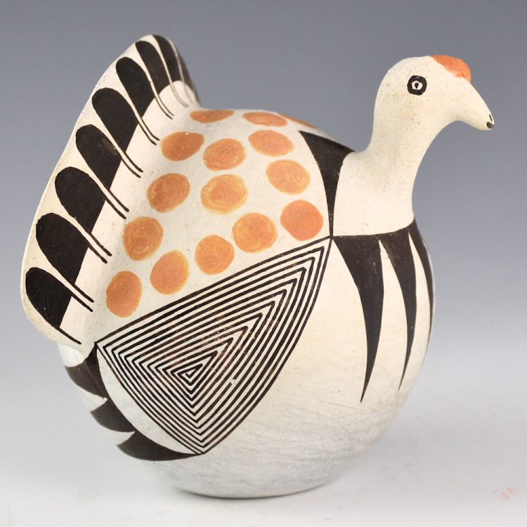 Garcia, Sarah - Clay Turkey Figure (1960s)