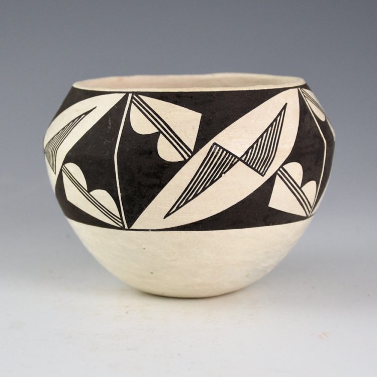 Garcia, Sarah -  Bowl with Lightning, Cloud and Rain Designs (1970s) - Image 2