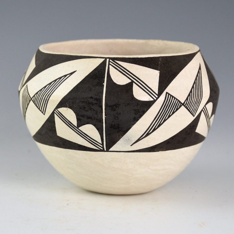 Garcia, Sarah -  Bowl with Lightning, Cloud and Rain Designs (1970s) - Image 3