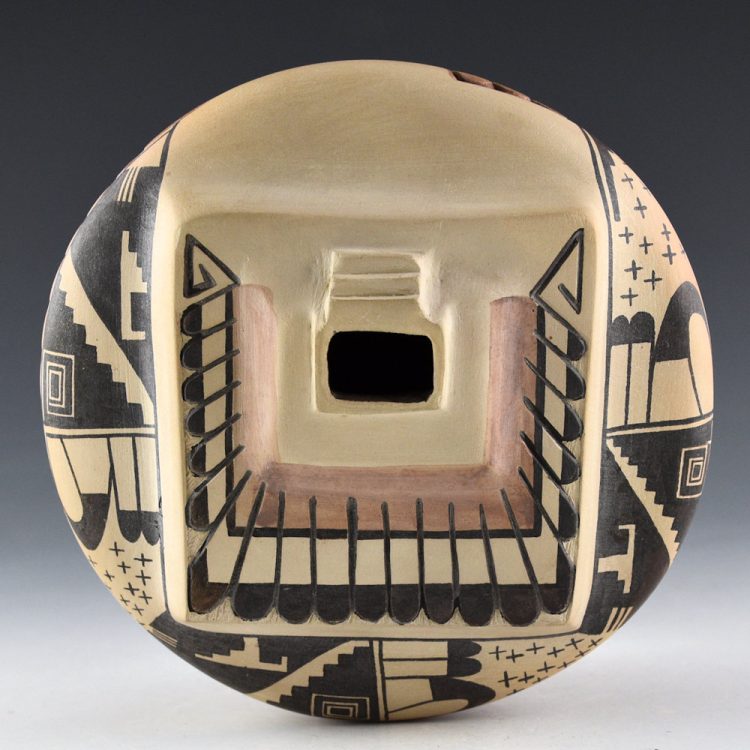 Nampeyo, Gary Polacca - Kiva Top Jar with Sikyatki Birds (1980s) - Image 2