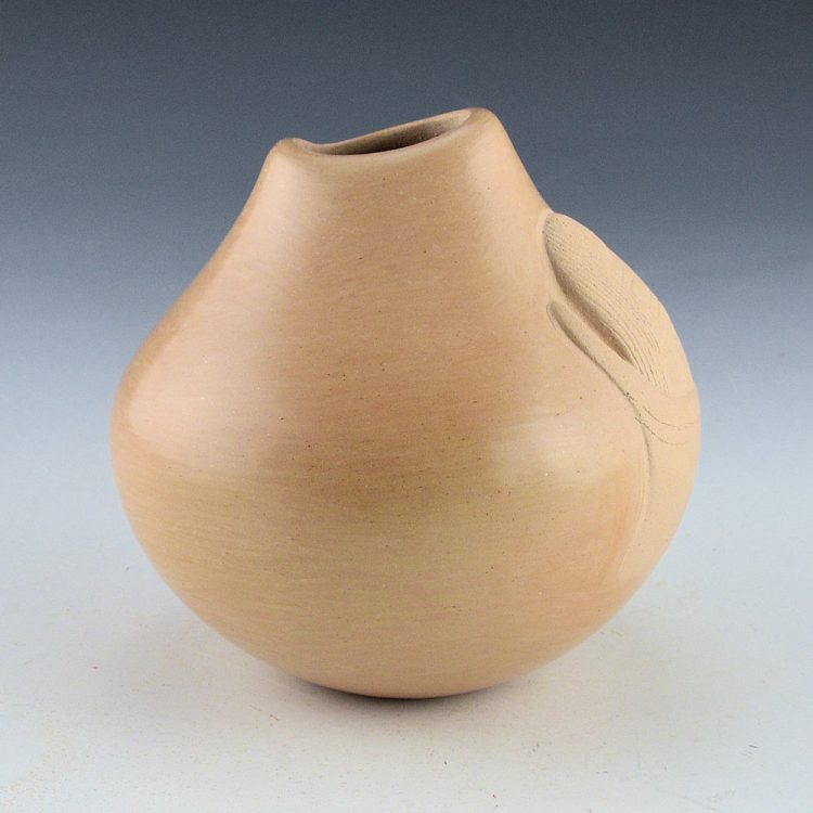 Nampeyo, Iris - Jar with Corn Double Hano Mana Katsina Design (1990s) - Image 4