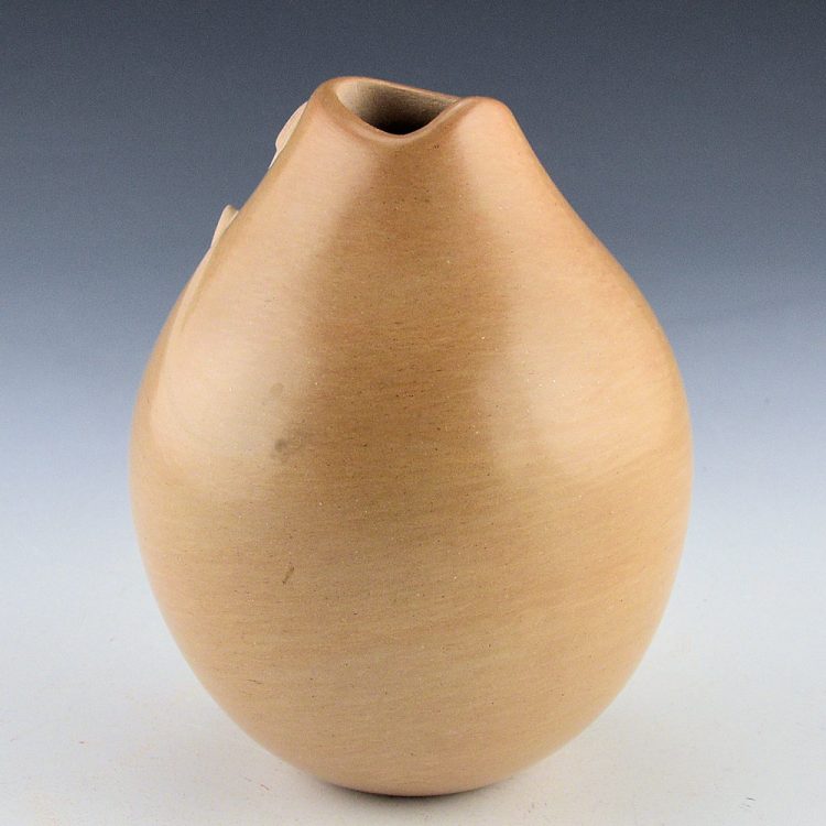 Nampeyo, Iris - Asymmetric Rim Jar with Corn Maiden Design (1990s) - Image 4