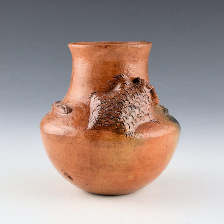 Manygoats, Larrisena - Water Jar with Horned Lizard and Rainbow Band