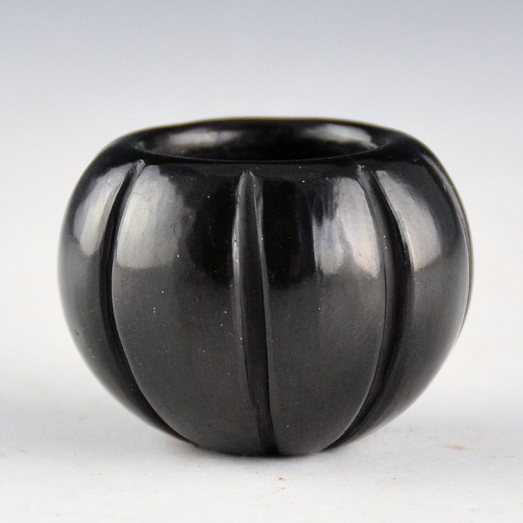 Tafoya-Sanchez, Linda - Mini 8 Rib Melon Bowl (1985) - Image 2