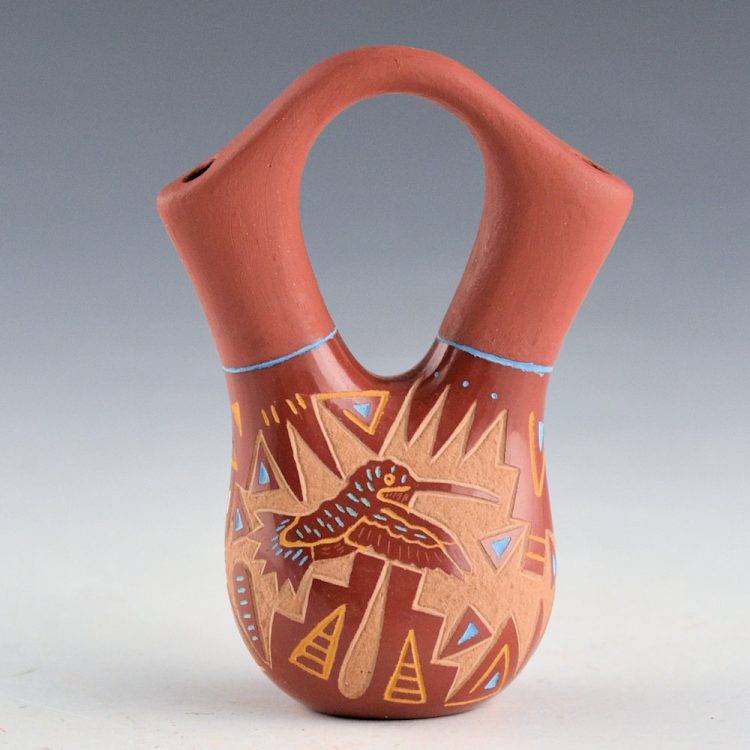 Tafoya, Ray  - Wedding Vase with Hummigbirds (1987)