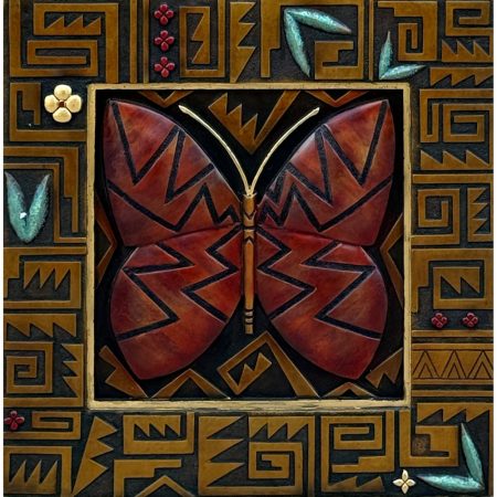 Alternative view of Garcia, Tammy - "Butterfly" Wall Bronze 13/35 (2011)