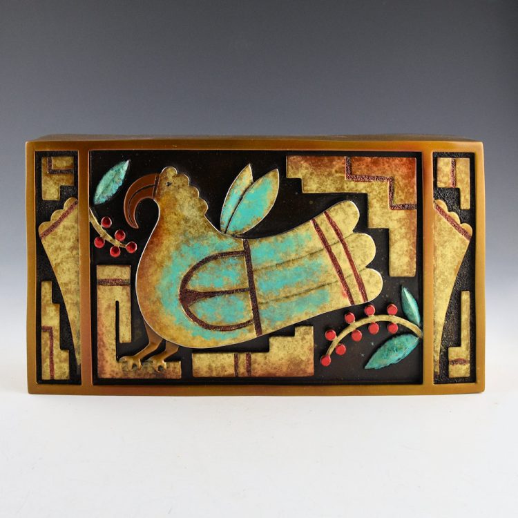 Garcia, Tammy - "Parrot Box" Wall Bronze 13/35 (2013)