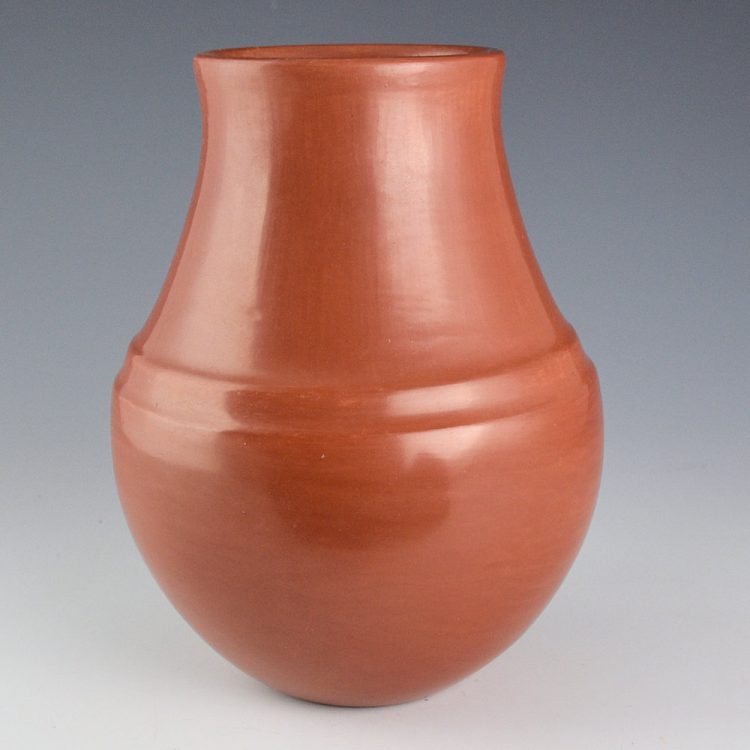 Garcia, Virginia - Red Jar with Double Shoulder (1991)