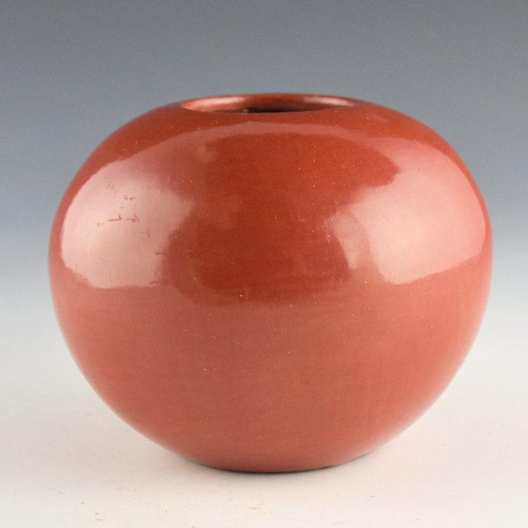 Gutierrez, Virginia - Nambe Red Polished Bowl (1990s) - Image 3