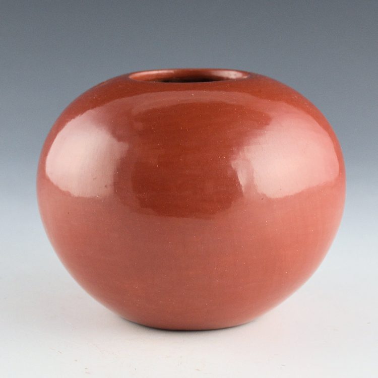 Gutierrez, Virginia - Nambe Red Polished Bowl (1990s) - Image 2