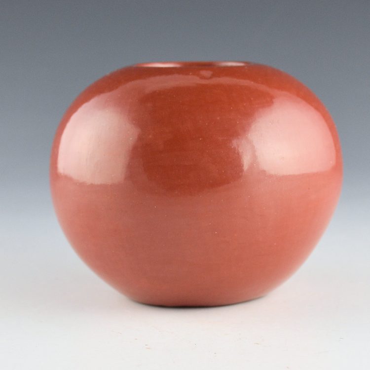 Gutierrez, Virginia - Nambe Red Polished Bowl (1990s)