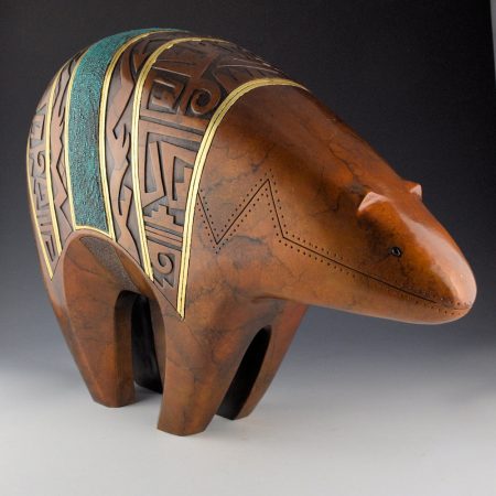 Alternative view of Garcia, Tammy - "Tara" Large Bear Bronze, Ed. 15/35 (2007)