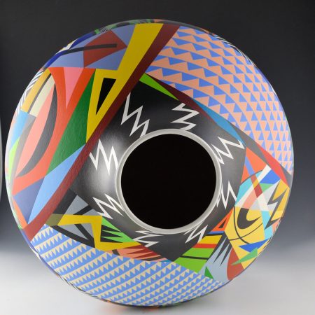 Alternative view of Namingha, Les - "First Dance" Large Jar with Wide Shoulder