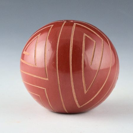 Alternative view of Tafoya-Sanchez, Linda - Red "Puzzle" Seedpot