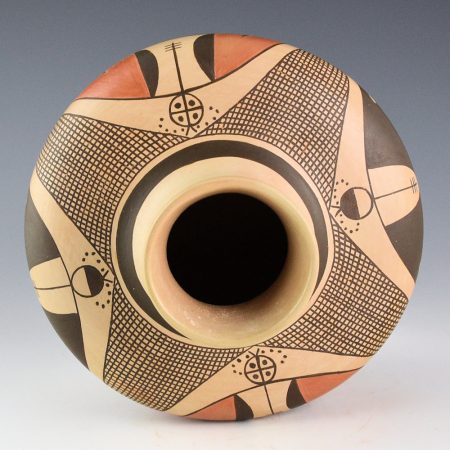 Alternative view of Nampeyo, Melda Garcia - Jar with Star and Moth Designs