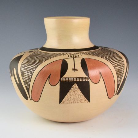 Nampeyo, Melda Garcia - Jar with Star and Moth Designs