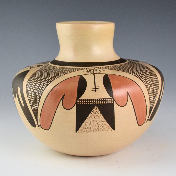 Nampeyo, Melda Garcia - Jar with Star and Moth Designs