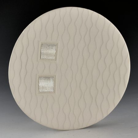 Alternative view of Duwyenie, Preston - Shifting Sand Plate with Two Silver Insets