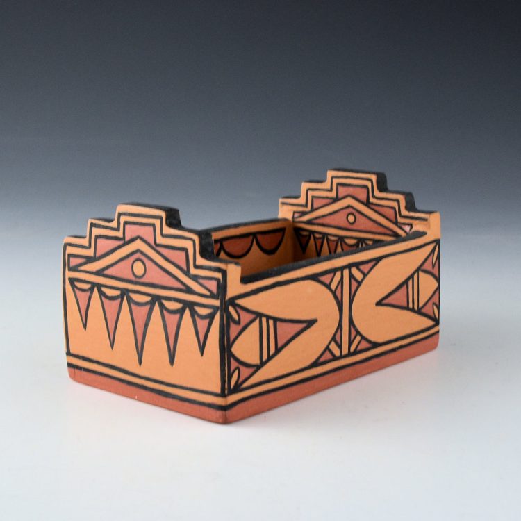 Ortiz, Ricardo and Victoria - Polychrome Corn Meal Box (2010)