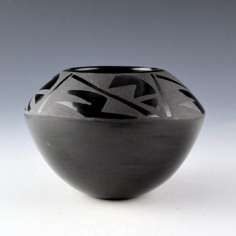 Suazo, Santanita - Bowl with Rain and Cloud Designs (1960s)