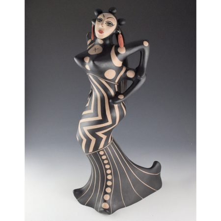 Ortiz, Virgil -  "Four Armed Woman" Siren Series Clay Figure (2010), p. 83 Published