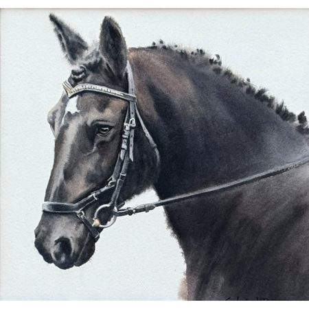 Alternative view of Hatch, Caitlin Leline - "Finding Courage" Watercolor