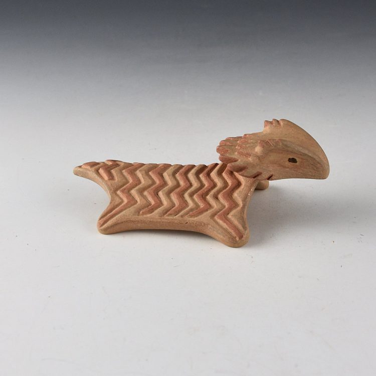 Tso, Jr., Damon - Clay Horned Lizard with Carved Scales