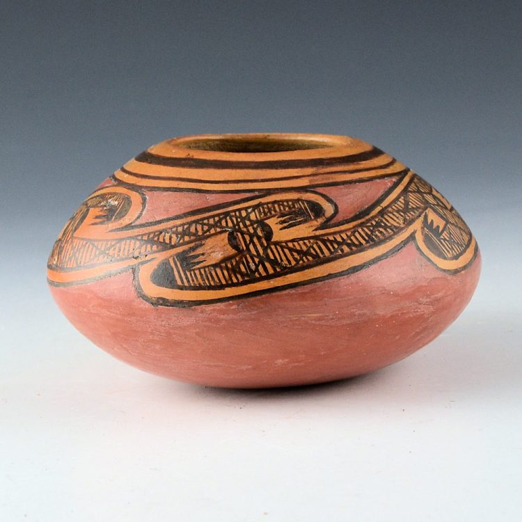 Quotskuyva, Dextra - Small Bowl with Migration Design (1980s)