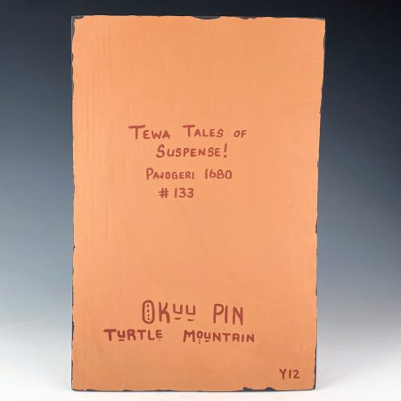 Alternative view of Garcia, Jason - "Tewa Tales of Suspense! #133" Clay Tile