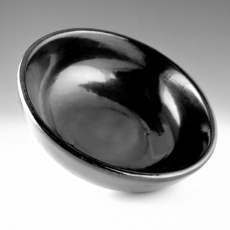 Alternative view of Martinez, Maria - Plainware Wide Open Bowl "Maria Poveka", 1950s