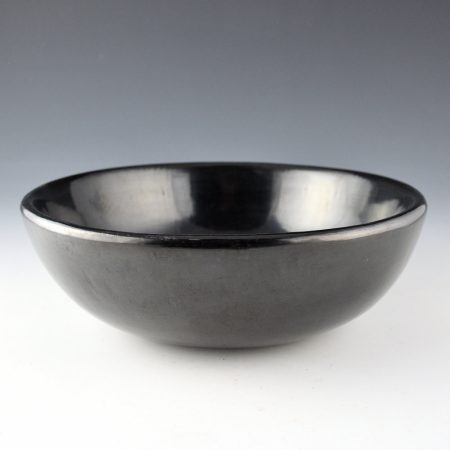 Martinez, Maria - Plainware Wide Open Bowl "Maria Poveka", 1950s