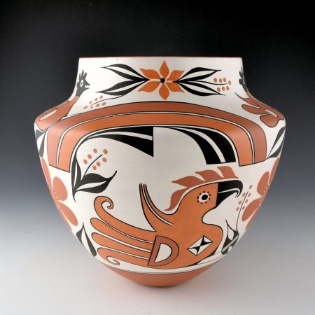 Alternative view of Lente, Marquis - Water Jar with Birds and Rainbows (2000)